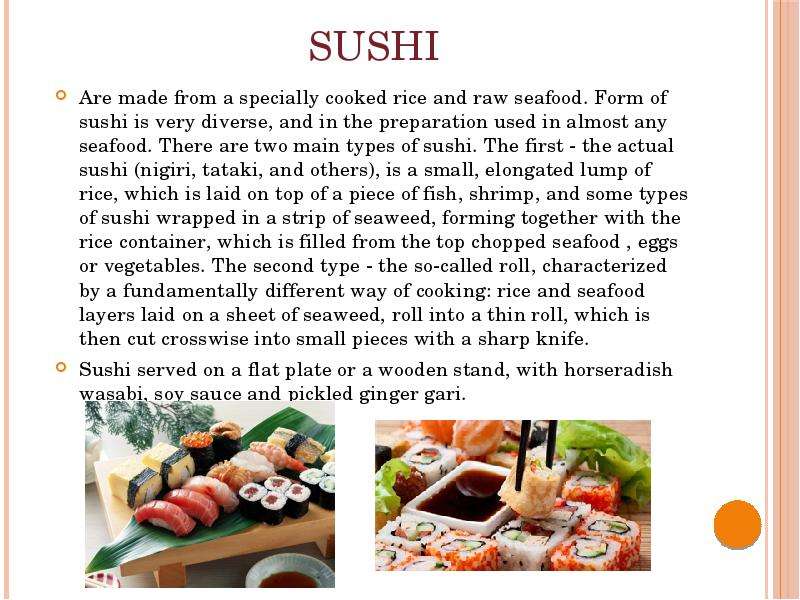  Japanese cuisine , слайд №11