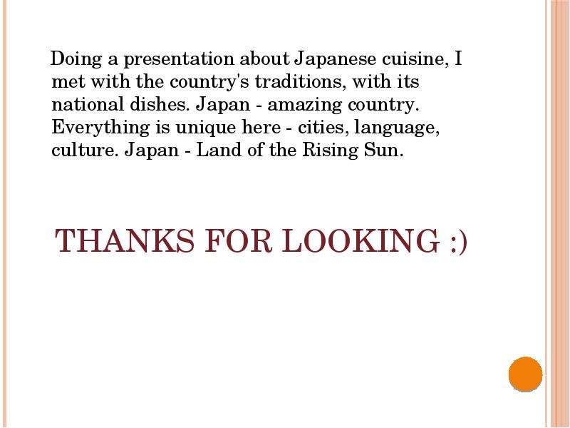  Japanese cuisine , слайд №17