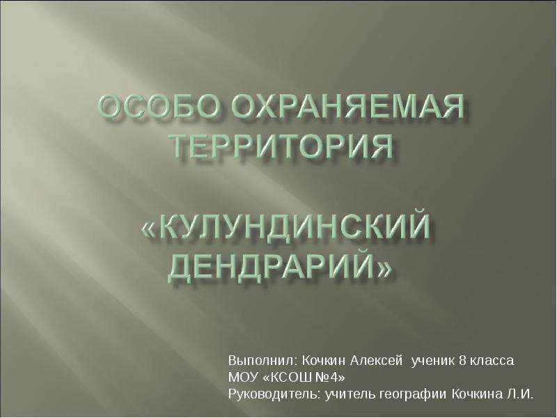 Презентация для поступления в 10 класс