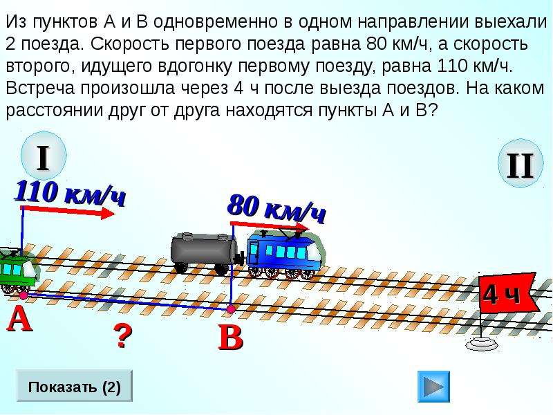 Задачи на движение протяженных тел презентация