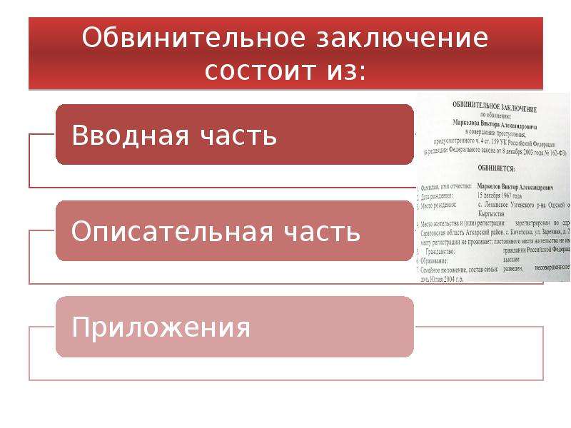 Составление обвинительного постановления. Структура обвинительного заключения. Обвинительное заключение состоит из:. Структура обвинительного заключения по уголовному делу. Структура и содержание обвинительного заключения.