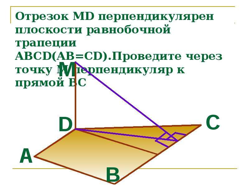 См перпендикулярна ав. Отрезок перпендикулярный плоскости. Отрезок перпендикулярно плоскости. Отрезок перпендикулярен отрезку. Перпендикулярные отрезки на плоскости.