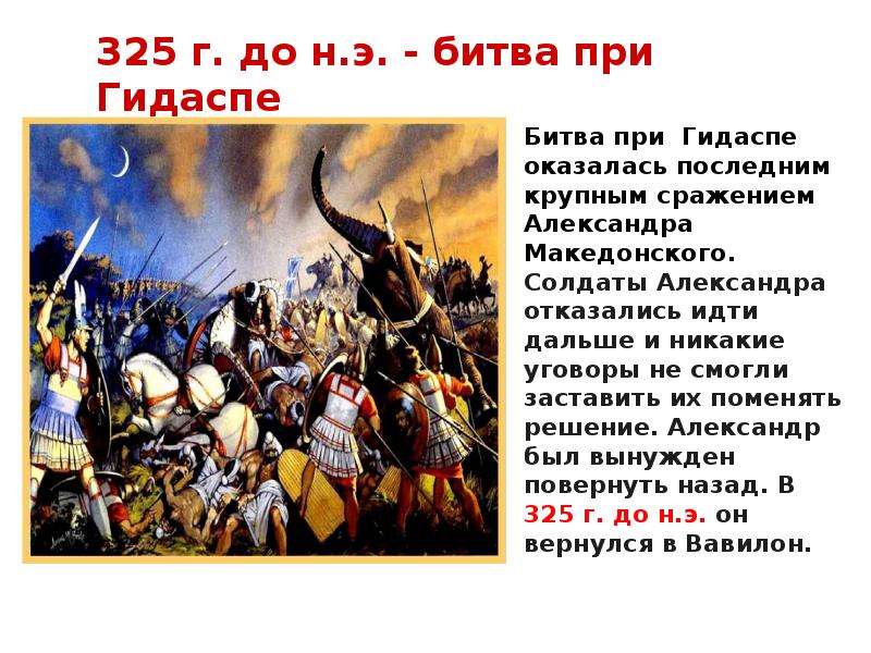 Сообщение битва. 324 Г до н э Александр Македонский. Битва Александра Македонского на реке Гидасп. 325 Год до нашей эры битва при Гидаспе. Битва при Гидаспе Александр Македонский на карте.