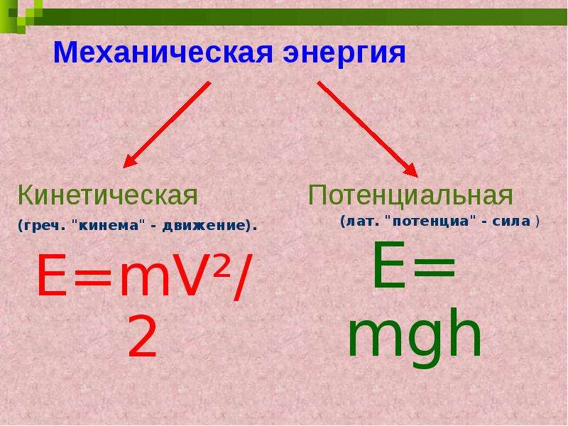 Кинетическая и потенциальная энергия это. Механическая и кинетическая энергия. Кинетическая и потенциальная и механическая энергии. Механическая энергия примеры. Кинетическая энергия и потенциальная энергия.