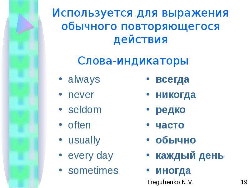 Present simple слова. Слова указатели present simple. Слова подсказки present simple. Слова маркеры present simple.