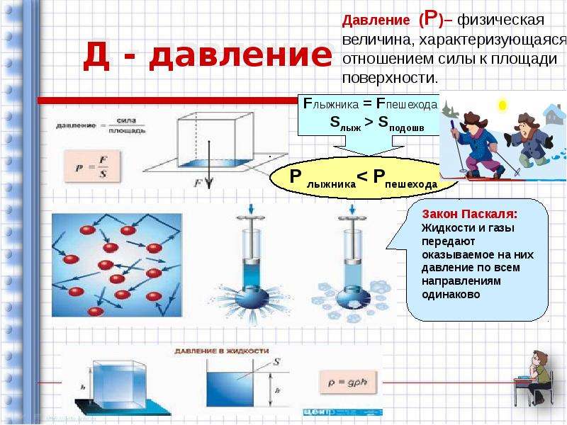 Презентация по физике на тему давление газа