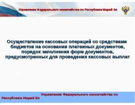 Управление Федерального казначейства по Республике Марий Эл