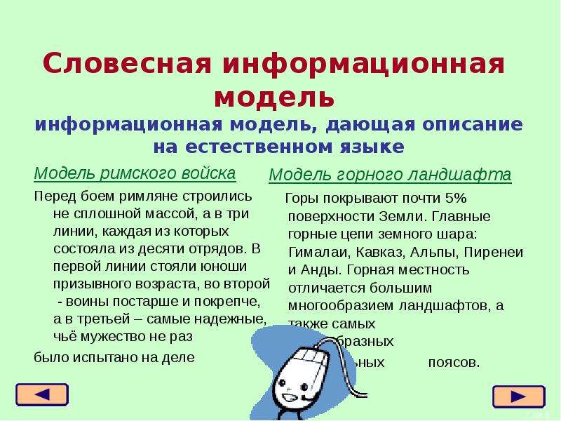 Словесное описание. Примеры словных моделей. Словесные модели примеры. Словесные информационные модели. Словесная модель примеры Информатика.