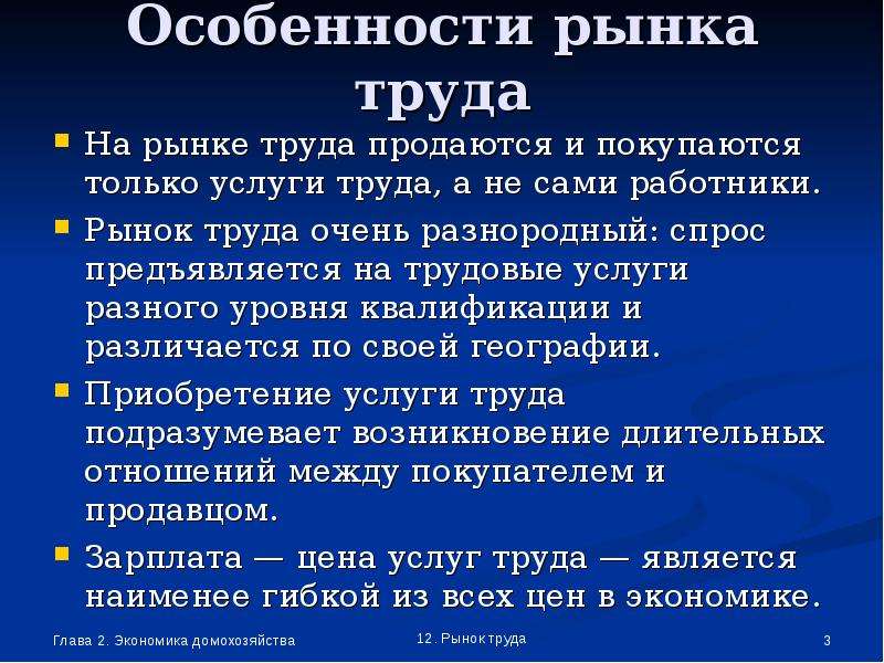 Проект современный рынок труда