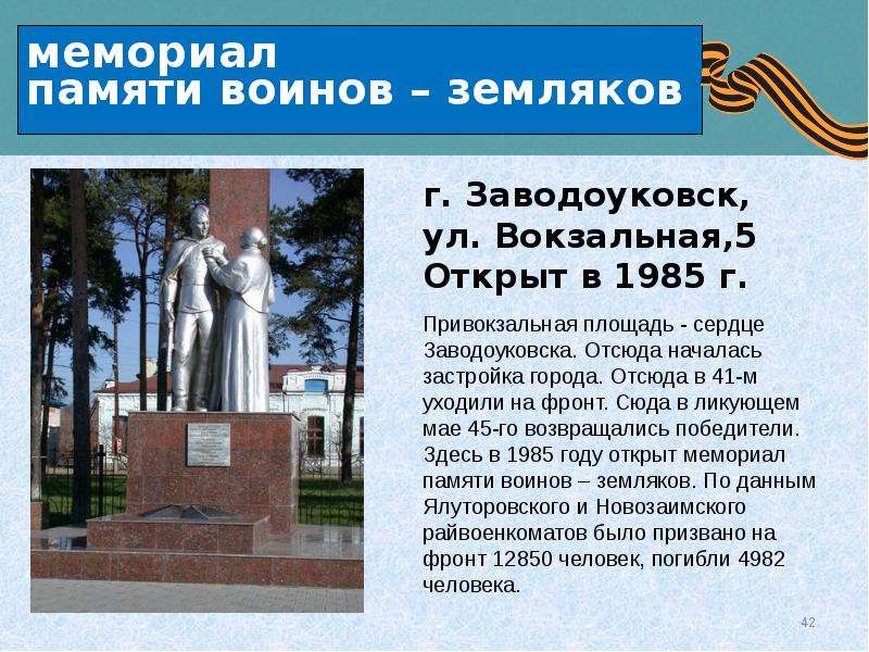 Памятники и обелиски великой отечественной войны презентация