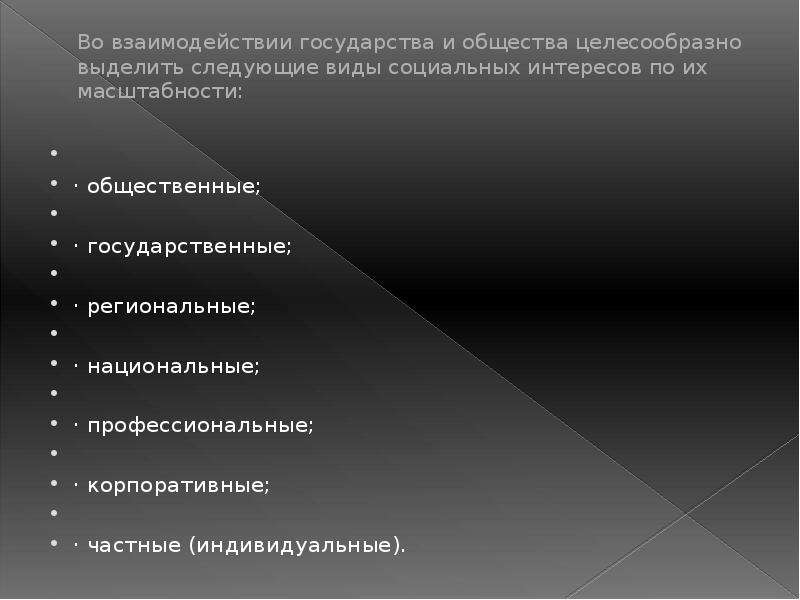 Целесообразно. Представительство интересов в государственном управлении. Взаимодействие. Социальные интересы в зависимости от масштабности. Человек и государство как они взаимодействуют.