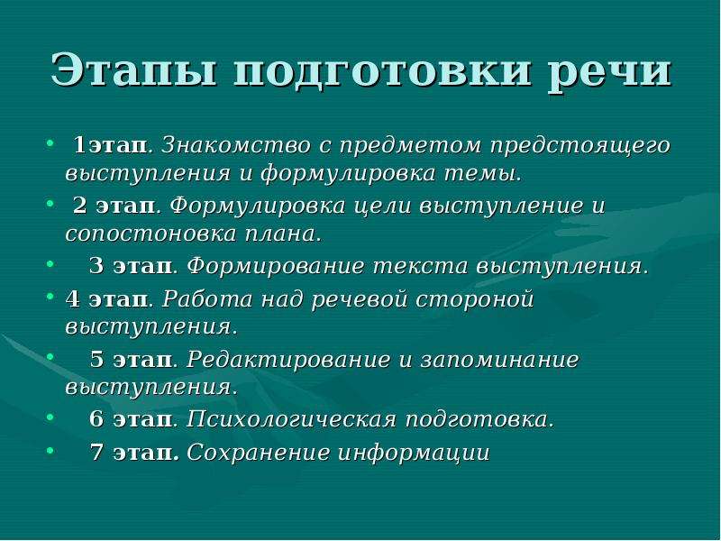 Культура речи учителя