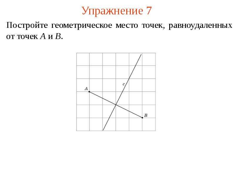 Тема по геометрии геометрическое место точек