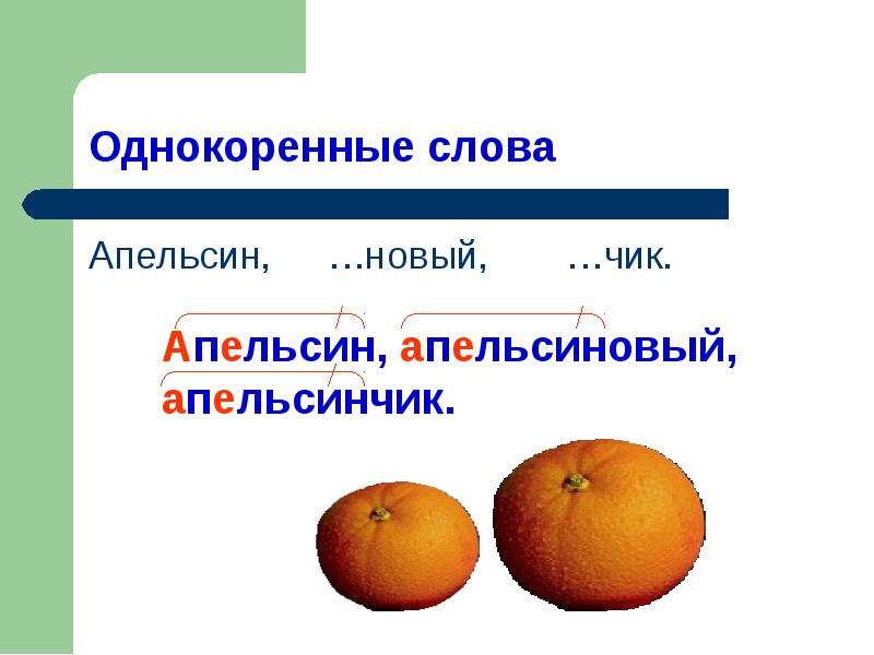 Апельсин новые слова. Однокоренные слова апельсин. Однокоренные слова апельсиновый апельсин апельсинчик. Апельсинов проверочное слово. Апельсин родственные слова.