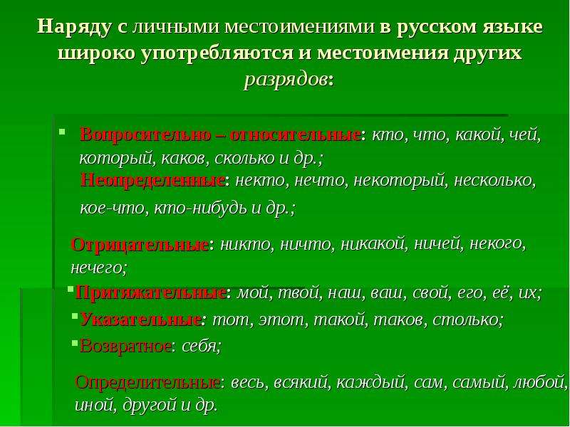 Какими членами предложения являются личные местоимения. Работа с местоимениями. Иных это местоимение. Разряды местоимений. Уточняющие местоимения.