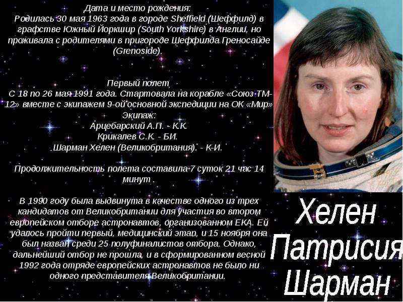 Женщины- космонавты мира - презентация по Астрономии _, слайд №31