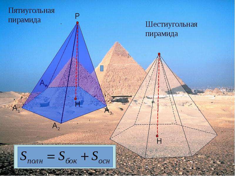 Пирамида геометрия презентация