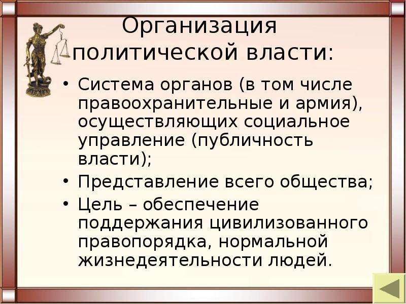 Государство в политической системе презентация 11 класс профильный уровень