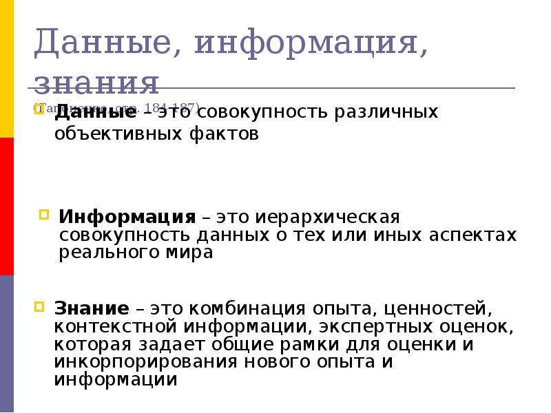 Объективный факт. Данные информация знания. Объективный факт примеры. Лестница Норта.