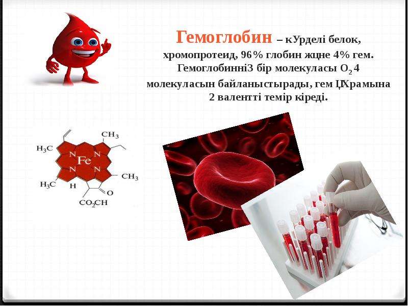 Презентация на тему гемоглобин