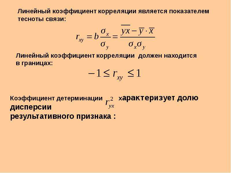 Линейные показатели. Линейный коэффициент корреляции равен. Линейный коэффициент корреляции формула. Линейный коэффициент корреляции изменяется в пределах. Границы коэффициента корреляции.