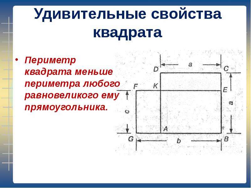 Чертеж прямоугольника и квадрата. Равновеликий квадрат и прямоугольник. Периметр квадрата равновеликого прямоугольнику. Равновеликий прямоугольник. Равновеликие квадрат и прямоугольник это как.