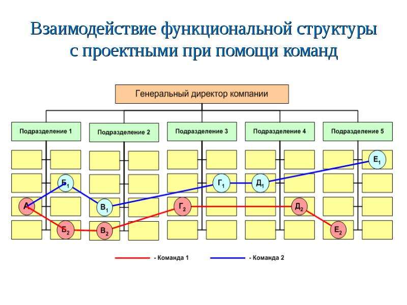 Схема функциональных взаимосвязей