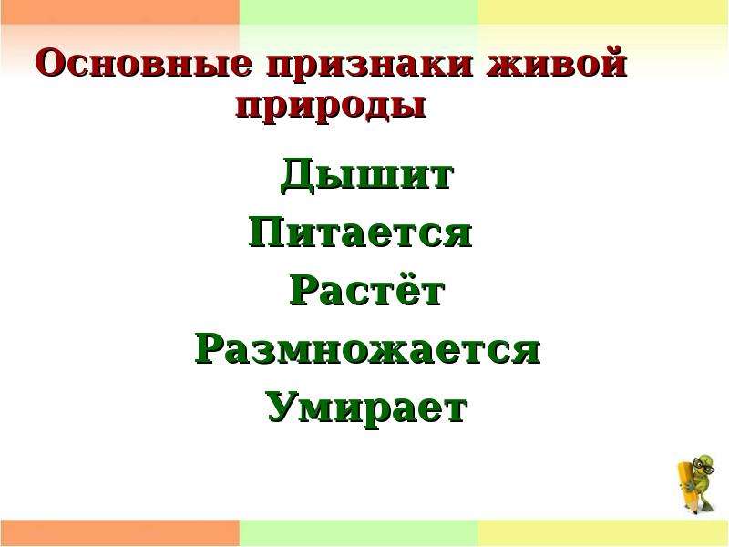 Презентация на тему живая и неживая природа 2 класс окружающий мир