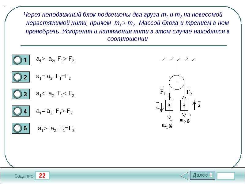 Масса неподвижного тела. Неподвижный блок 2 груза. Блок и два груза на нитях. Через неподвижный блок. Два груза подвешены.