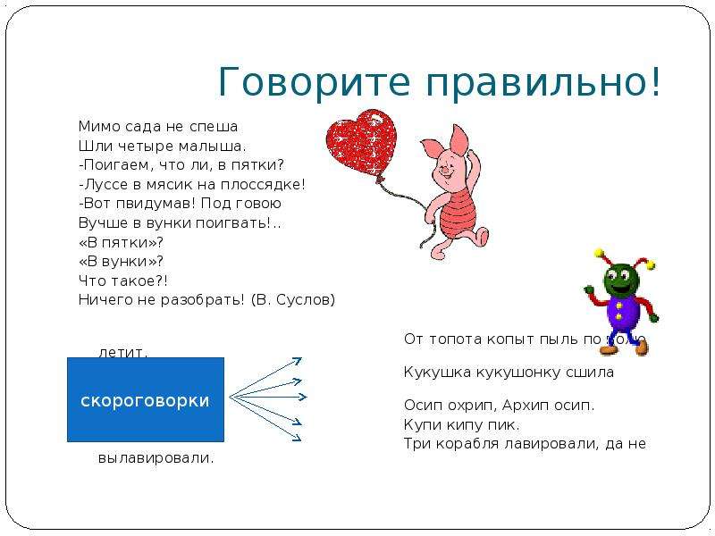 Говорить правильно проект