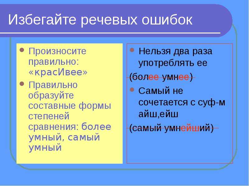 Смышленый как правильно. Красивше или красивее как правильно. Избежать как пишется.