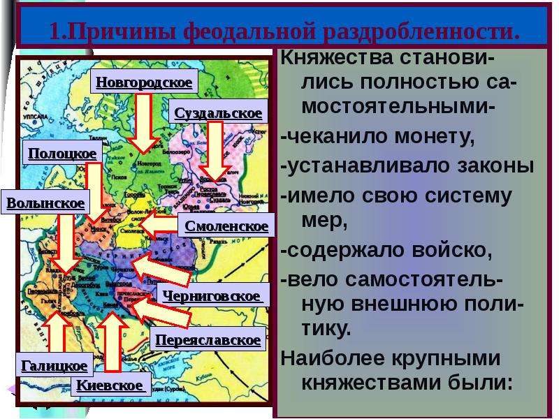 Княжества в период феодальной раздробленности. Русские княжества в период феодальной раздробленности. Причины раздробленности русских княжеств. Причины раздробленности на Руси кратко. Причины феодальной раздробленности в Европе.