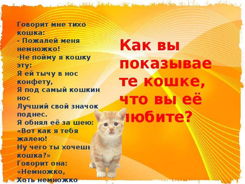 Скажи на кошачьем