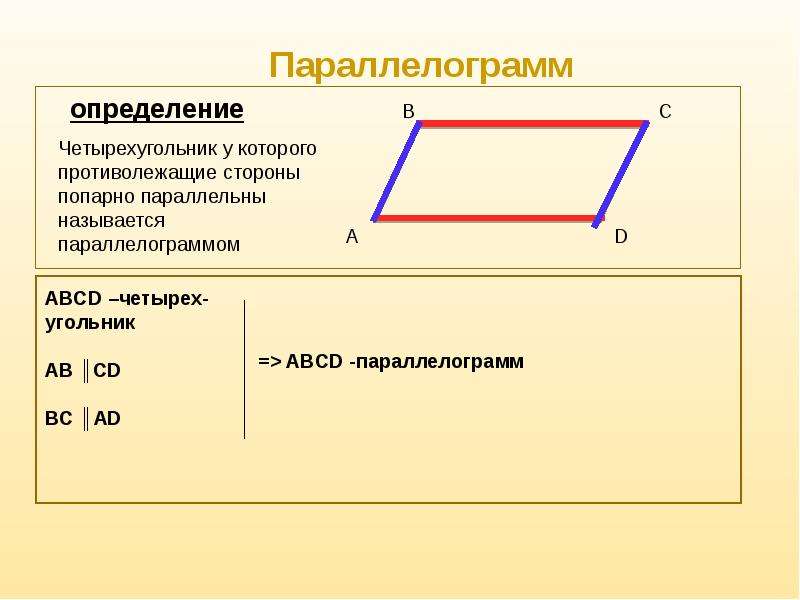 Параллелограмм линии. Элементы параллелограмма 8 класс. Средняя линия параллелограмма формула. Параллелограмм признаки параллелограмма. Параллельные стороны параллелограмма.