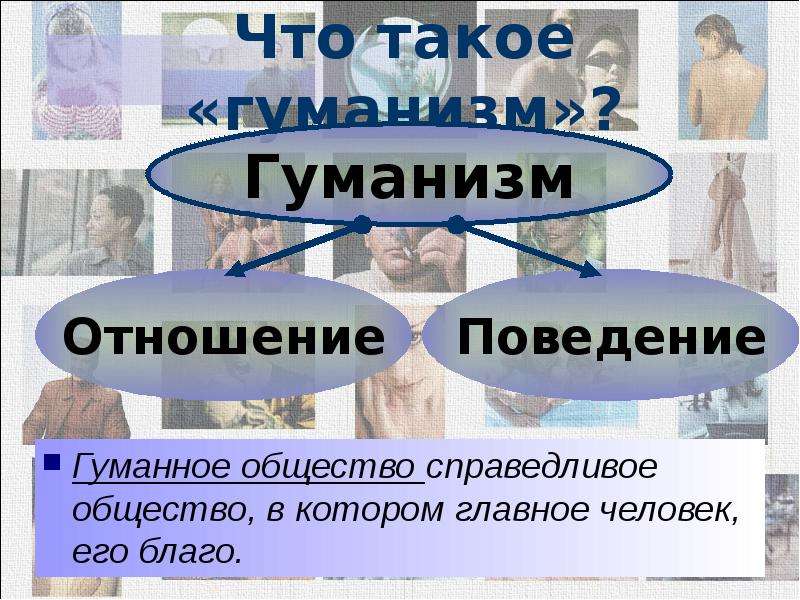 Что такое гуманизм обществознание 6 класс презентация