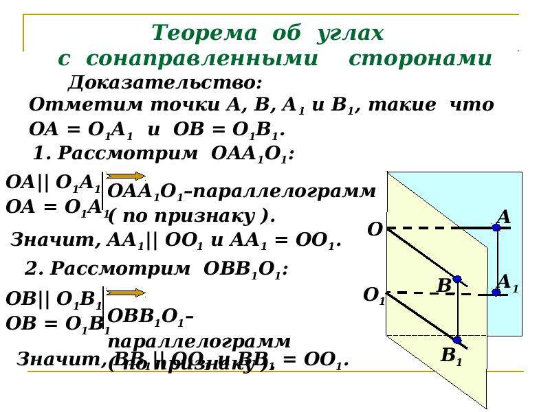 Прямое доказательство теоремы. Теорема об углах с сонаправленными сторонами с доказательством. Докажите теорему об углах с сонаправленными сторонами. Докажите теорему о равенстве углов с сонаправленными сторонами.. Углы с сонаправленными сторонами доказательство теоремы кратко.