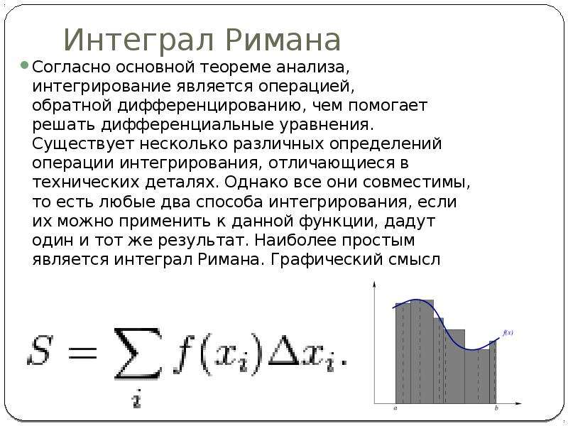 Загадка римана. Интеграл по Риману. Интегральная сумма Римана. Определённый интеграл Римана. Интеграл от функции Римана.