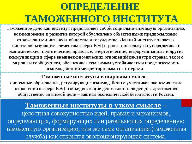 Презентация таможенное дело