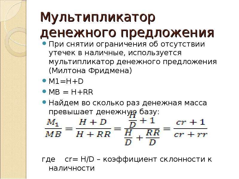 Денежный мультипликатор. Мультипликатор денежного предложения. Денежный мультипликатор 2015. Денежный мультипликатор схема.