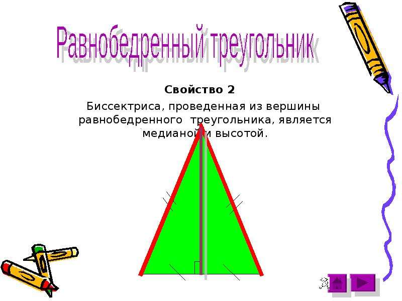 Презентация в мире треугольников