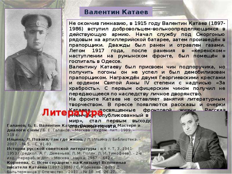 Солдаты расположившиеся катаев. Катаев портрет.