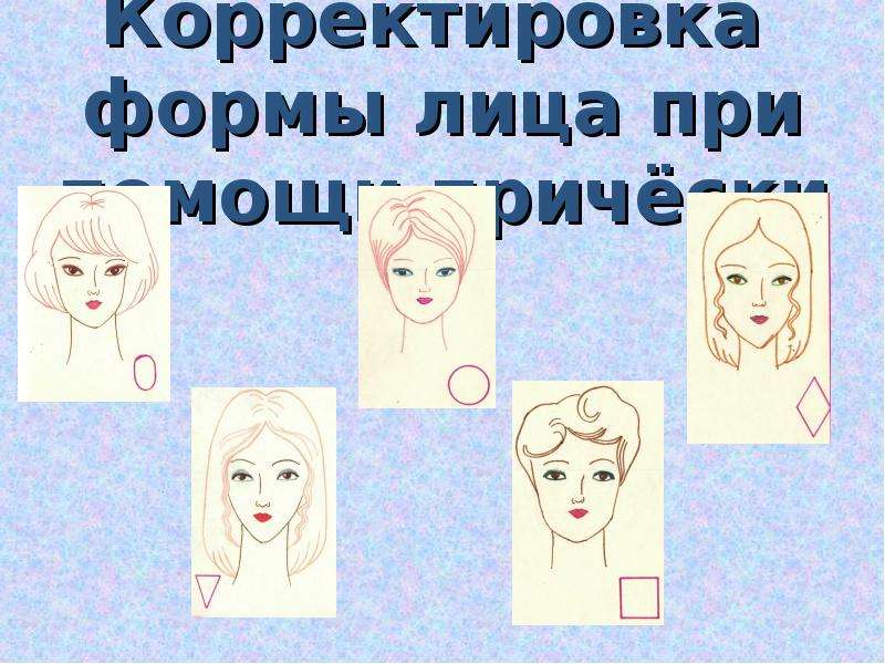 Коррекция форму лица. Коррекция лица с помощью стрижки. Коррекция формы лица прической. Коррекция формы лица при помощи стрижки. Скорректировать лицо с помощью прически.