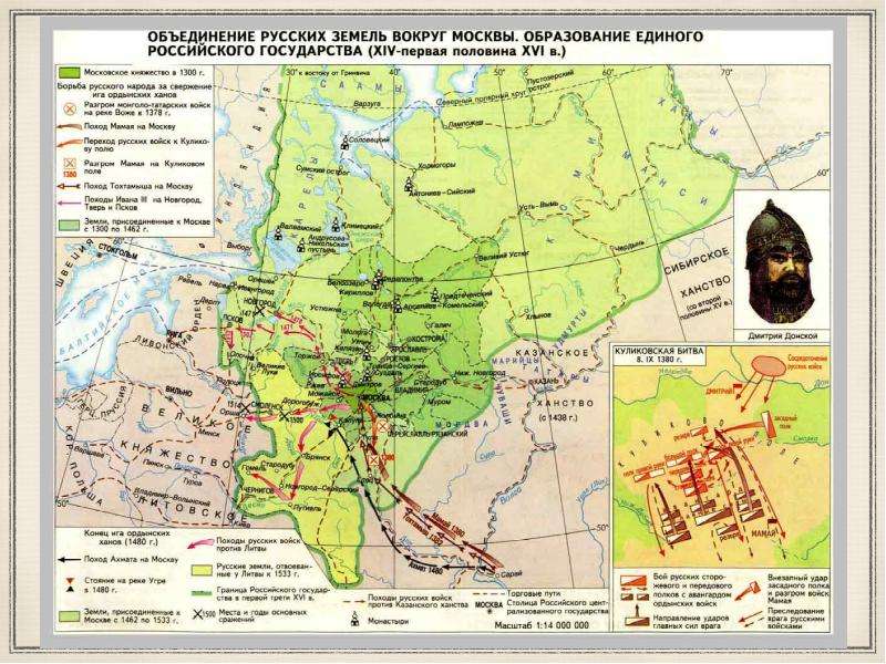 Территориальные рамки Российского централизованного государства к середине XVI века, слайд 13