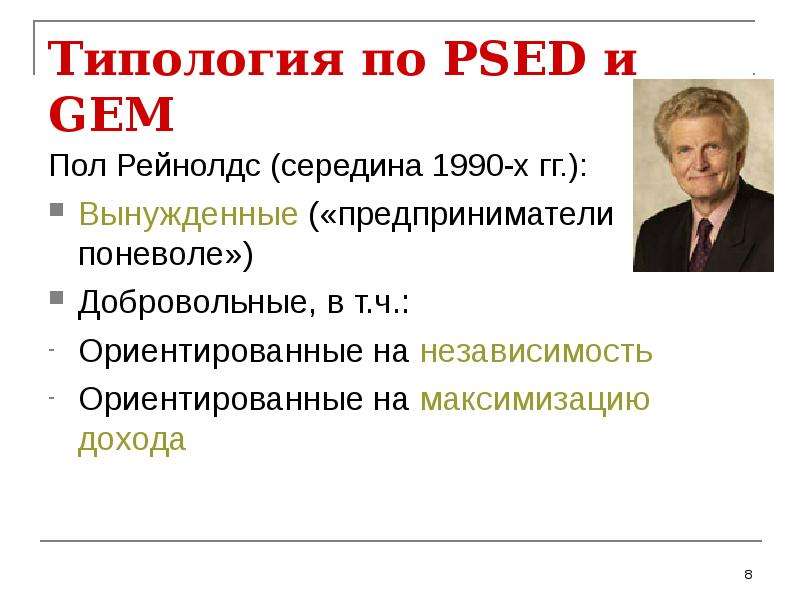 Эмпирь. Феномен предпринимательства. Феномен предпринимательства эссе. Типология по Лисовскому. Социо культурологической концепции развития.