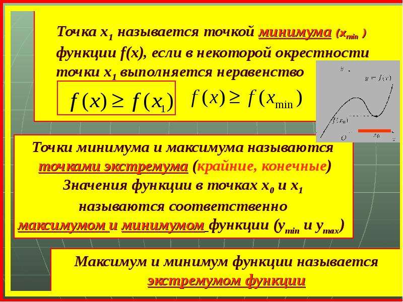 Как найти точку максимума функции через производную. Экстремум функции точки максимума и минимума. В точке максимума производная функции. Максимум и минимум функции экстремум функции. Производная максимум и минимум функции.