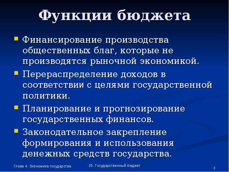 Государственный бюджет презентация 11 класс экономика