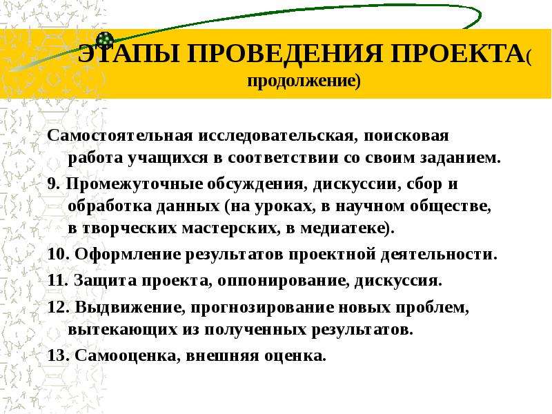 Продолжение проекта. Варианты продолжения проекта. Этапы работы над проектом по Полат. Поисково-исследовательский этап проекта юбка. Описание ЭОДА выполнение проекта.