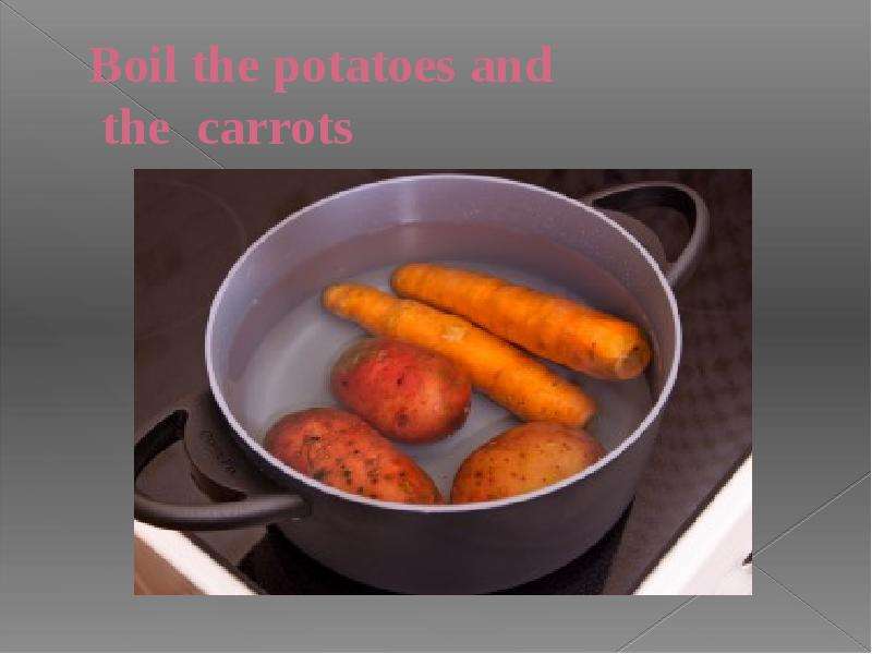 Boil Carrots