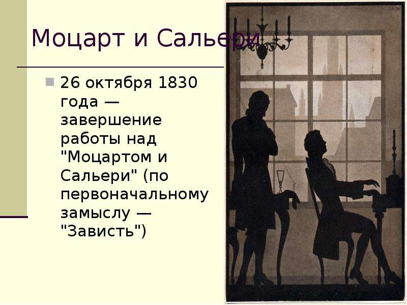 Талант ничто без упорного труда сальери