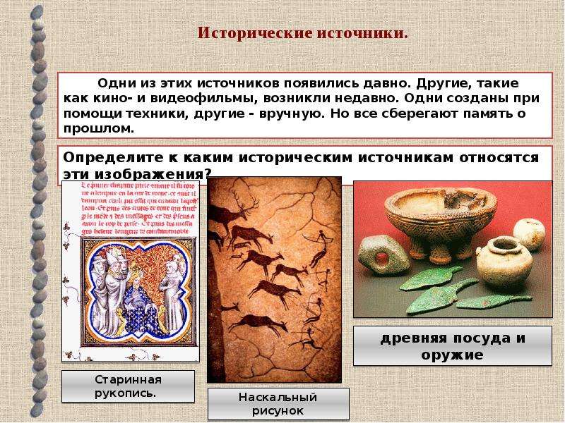 Исторические источники картинки для презентации